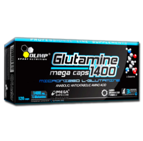 گلوتامین مگا کپس 1400-Glutamine 1400 Mega Caps