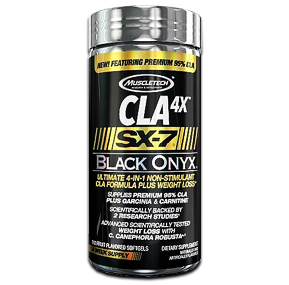 سی ال آ 4X SX-7 بلک اونیکس-Muscletech CLA 4X SX-7 Black Onyx 