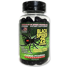 چربی سوز بلک اسپایدر کلوما فارما-Cloma Pharma Black Spider 25