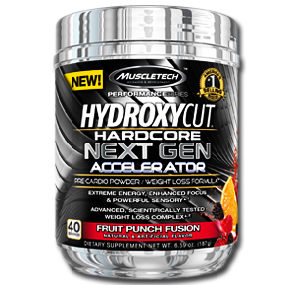 هیدروکسی کات جدید پودری-Hydroxycut Hardcore Next Gen Accelerator
