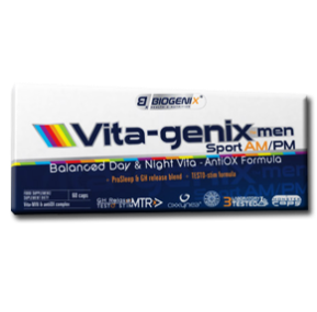مولتی ویتامین بیوجنیکس  -Vita-genix MEN Sport AM/PM