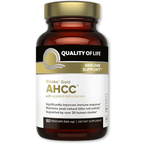کینوکو گلد Quality Of Life AHCC-Quality Of Life AHCC Kinoko Gold