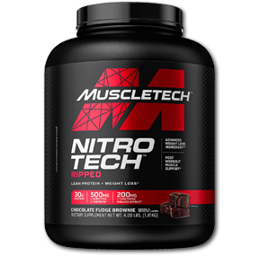 پروتئین نیترو تک ریپد ماسل تک-MuscleTech Nitro-Tech Ripped