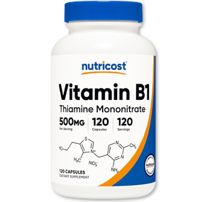 ویتامین B1 نوتریکاست-Nutricost Vitamin B1