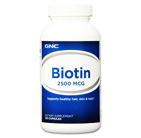 بیوتین 2500 جی ان سی-GNC Biotin 2500 mcg