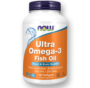 امگا 3 اولترا Fish Oil نوفودز-Now Foods Ultra Omega 3 Fish Oil