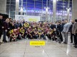 قهرمانان پرورش اندام بعد از قهرمانی در جهان با استقبال پرشور وارد تهران شدند .