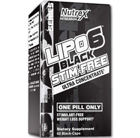 لیپو 6 بلک استیم فری نوترکس-Lipo 6 Black Stim-free Nutrex