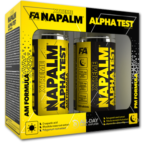 آلفا تست ناپالم شرکت فا-FA Engineered Nutrition Napalm Alpha Test