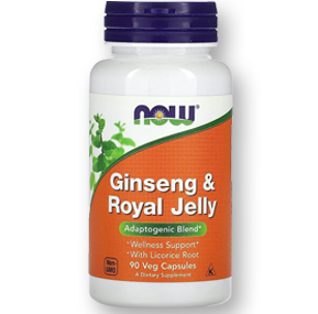 جینسینگ و رویال ژل نوفودز-NowFoods Ginseng & Royal Jeely