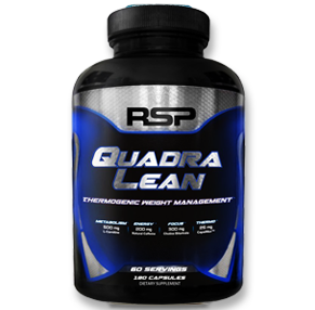 چربی سوز کوادرالین بلک RSP-RSP Nutrition QuadraLean Thermogenic