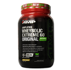 وی بولیک اکستریم 60 جی ان سی-GNC Pro Performance® AMP Amplified Wheybolic Extreme 60 Original