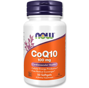 کوآنزیم کیوتن 100Mg نوفودز-Now Foods CoQ10 100Mg