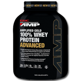 پروتئین وی گلد 100 % GNC -GNC Amplified Gold 100% Whey Protein