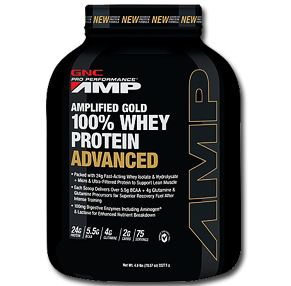 پروتئین وی گلد 100 % GNC -GNC Amplified Gold 100% Whey Protein