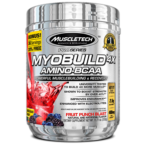 ریکاوری مایوبیلد 4x ماسل تک-MuscleTech Pro Series MyoBuild 4x Amino-BCAA