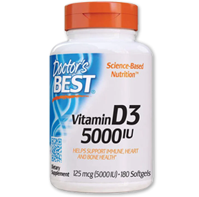 ویتامین دی 5000 دکتر بست-Doctors Best Vitamin D3
