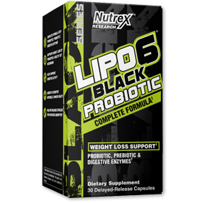 لیپو 6 بلک پروبیوتیک ناترکس-Nutrex Lipo 6 Black Probiotic