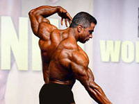 نایب قهرمانی بیت اله عباسپور در مسابقه حرفه ای آقای اروپا 2013