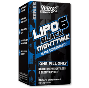 لیپو 6 بلک نایت تایم ناترکس-Nutrex Lipo6 Black Nighttime