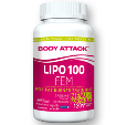 چربی سوز بانوان لیپو 100 بادی اتک-BodyAttack Lipo100 FEM 