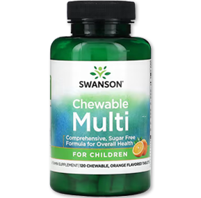 مولتی ویتامین کودکان سوانسون-Swanson Chewable Multi for Children