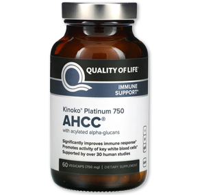 پلاتینوم Quality Of Life AHCC-Quality Of Life AHCC Kinoko Platinum 750